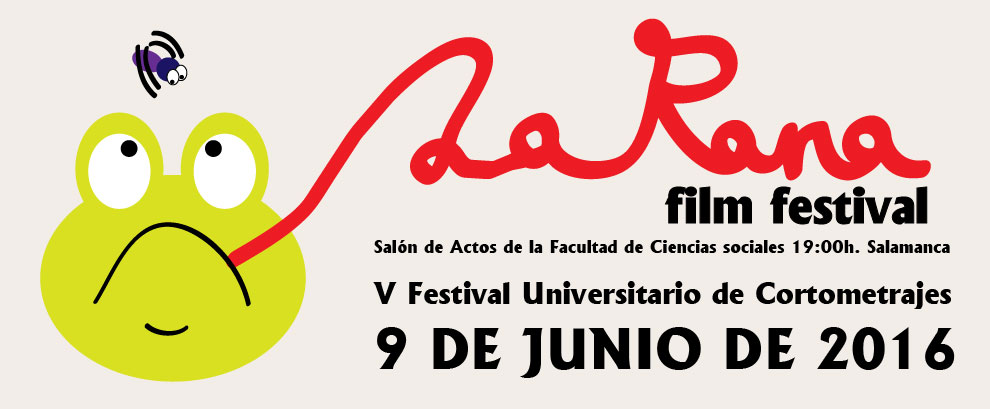 Cartel ganador para La Rana Flim Festival